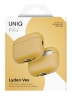 Uniq для Airpods Pro 3 чехол Lyden Vex Leatherette Canary Yellow