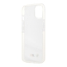 Чехол BMW M-Collection Transparent Hard TPE edges для iPhone 13, белая рамка
