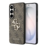 Guess для Galaxy S26+ чехол PU 4G Big metal logo Hard Brown