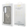 Guess для Galaxy S26+ чехол PU 4G Big metal logo Hard Brown