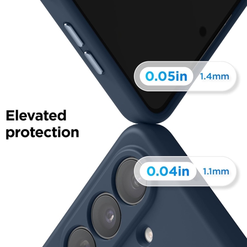 Elago для Galaxy S26+ чехол Magnetic Silicone Jean Indigo (MagSafe)