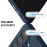 Elago для Galaxy S26+ чехол Magnetic Silicone Jean Indigo (MagSafe)