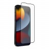 Матовое стекло Uniq OPTIX Matte для iPhone 14 Plus | 13 Pro max, черная рамка (+installer)