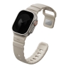 Uniq для Apple Watch 49/46/45/44 mm ремешок Alton Silicon Strap Light Sand