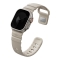 Uniq для Apple Watch 49/46/45/44 mm ремешок Alton Silicon Strap Light Sand