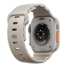 Uniq для Apple Watch 49/46/45/44 mm ремешок Alton Silicon Strap Light Sand