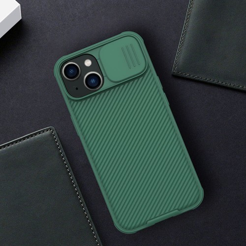 Чехол Nillkin CamShield Pro для iPhone 14, зеленый