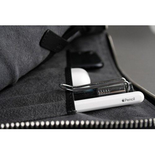 Чехол-папка Bustha Zip Folio Suede/Leather для MacBook Air 13 | Pro 13 (2018/22), Concrete