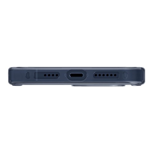 Uniq для iPhone 15 Pro Max чехол Lifepro Xtreme AF Smoke Blue (MagSafe), матовый-синий
