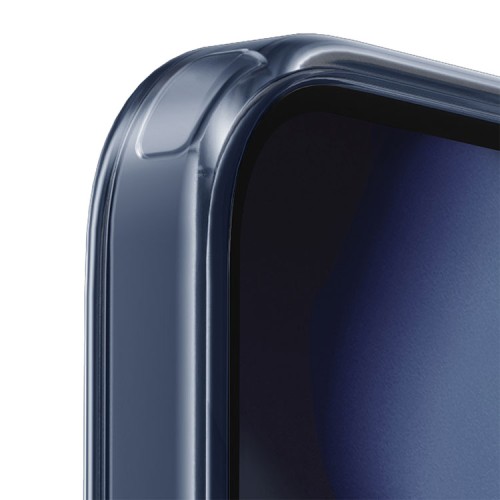 Uniq для iPhone 15 Pro Max чехол Lifepro Xtreme AF Smoke Blue (MagSafe), матовый-синий