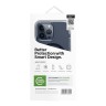 Uniq для iPhone 15 Pro Max чехол Lifepro Xtreme AF Smoke Blue (MagSafe), матовый-синий