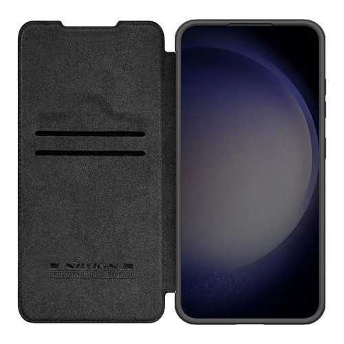 Nillkin для Galaxy S24+ чехол QIN ProP (Plain) Booktype Classic Black