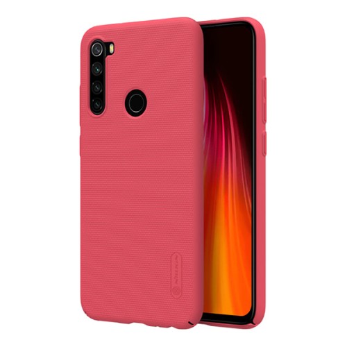 Чехол Nillkin Super Frosted Shield для Xiaomi Redmi Note 8, красный