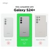 Elago для Galaxy S24+ чехол Soft silicone (Liquid) Medium Grey