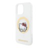Hello Kitty для iPhone 16 Pro Max чехол PC/TPU Sweet Kitty Hard White (MagSafe)