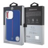 Mercedes для iPhone 16 Pro Max чехол Liquid silicone Vertical stripe Navy (MagSafe)