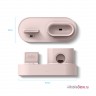 Elago 3 in 1 для Airpods Pro/iPhone/Apple Watch, Pink Sand EST-TRIOPRO-SPK