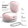 Elago для AirPods 4 чехол Clear Hang case Lovely Pink