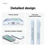 Elago для iPhone 16e чехол Soft silicone (Liquid) Light Blue