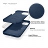 Чехол Elago Soft Silicone для iPhone 12 Pro Max, синий