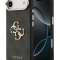 Guess для iPhone Air чехол PU 4G Big metal logo Gold camera Hard Black
