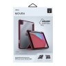 Чехол Uniq Moven Anti-microbial для iPad Pro 11 (2021/20) с отсеком для стилуса, Maroon Red