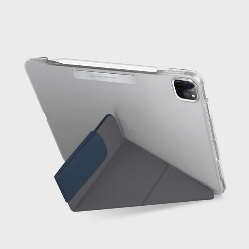 Чехол Uniq Camden Anti-microbial для iPad Pro 11"(2021/22) с отсеком для стилуса, синий