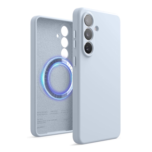 Elago для Galaxy S26+ чехол Magnetic Silicone Light Blue (MagSafe)