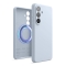 Elago для Galaxy S26+ чехол Magnetic Silicone Light Blue (MagSafe)