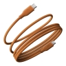 Energea Кабель HELIX 60 USB-C to USB-C 60W 480 Mbps Magnetic Orange 1.5m