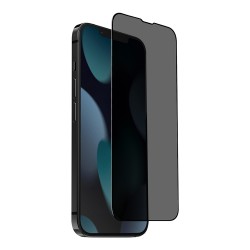 Защитное стекло Uniq OPTIX Privacy для iPhone 13 Pro max | 14 Plus, черная рамка