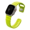 Uniq для Apple Watch 49/46/45/44 mm ремешок Alton Silicon Strap Lime Green