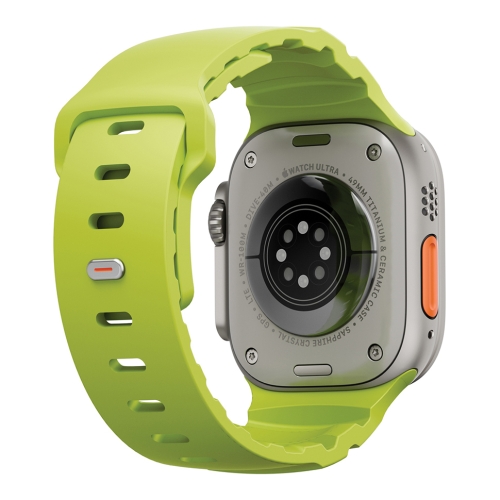 Uniq для Apple Watch 49/46/45/44 mm ремешок Alton Silicon Strap Lime Green
