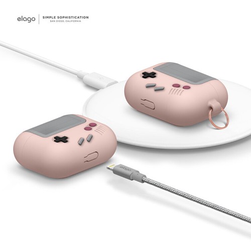 Чехол Elago AW5 Hang case для AirPods Pro, розовый