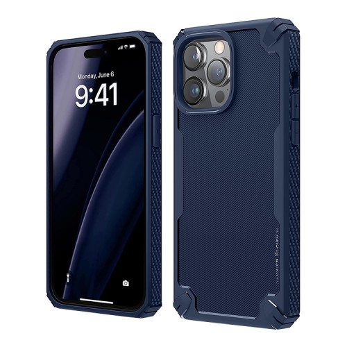 Чехол Elago ARMOR Silicone case для iPhone 14 Pro Max, синий