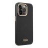 Кожаный чехол TUMI Leather Women Smooth Hard для iPhone 14 Pro Max, черный