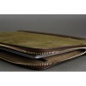 Чехол-папка Bustha Zip Folio Suede/Leather для MacBook Air 13 | Pro 13 (2018/22), Dark Khaki