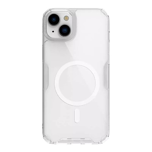Nillkin для iPhone 15 чехол Nature TPU Pro Magnetic White