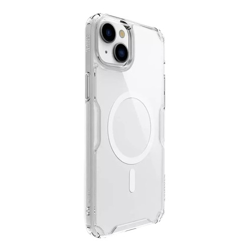 Nillkin для iPhone 15 чехол Nature TPU Pro Magnetic White