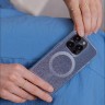 Uniq для iPhone 15 Pro чехол COEHL Lumino Prussian Blue (MagSafe)