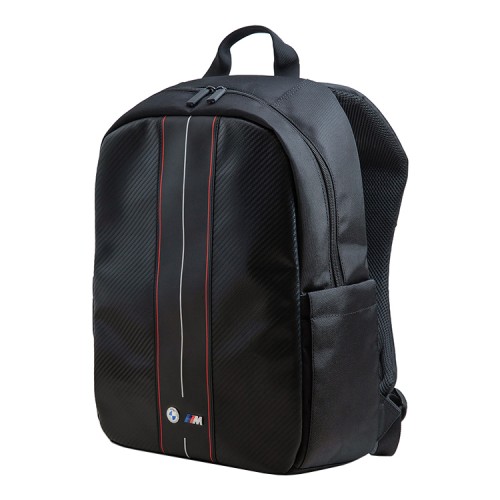 BMW для ноутбуков 15" рюкзак Computer Backpack Carbon Colored lines Black/Red