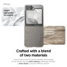 Elago для Galaxy Z Flip 6 чехол HYBRID (pc) Clear