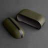 Чехол Uniq Terra Genuine Leather для AirPods Pro, Olive