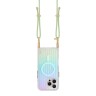 Комплект Uniq для iPhone 16 Pro Max чехол+шнурок COEHL Linear Iridescent (MagSafe)