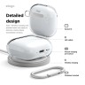 Elago для AirPods 4 чехол Clear Hang case Transparent
