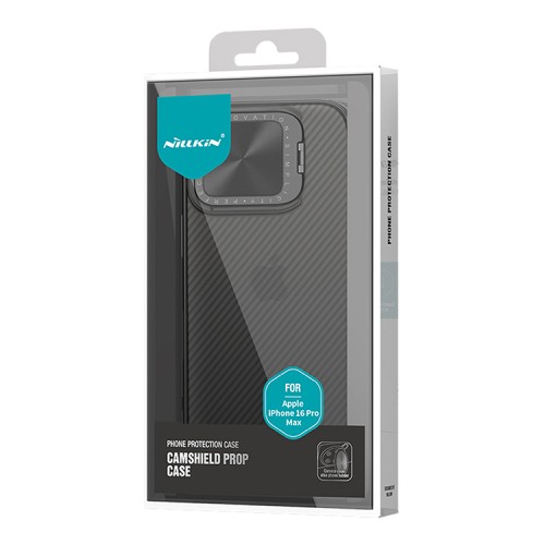 Nillkin для iPhone 16 Pro Max чехол CamShield ProP Transparent Black