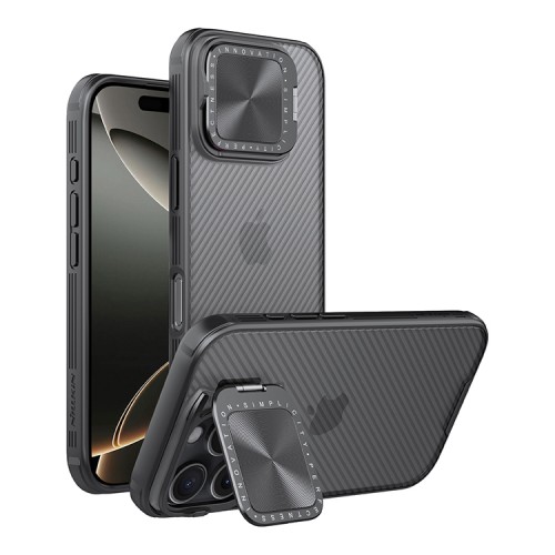 Nillkin для iPhone 16 Pro Max чехол CamShield ProP Transparent Black