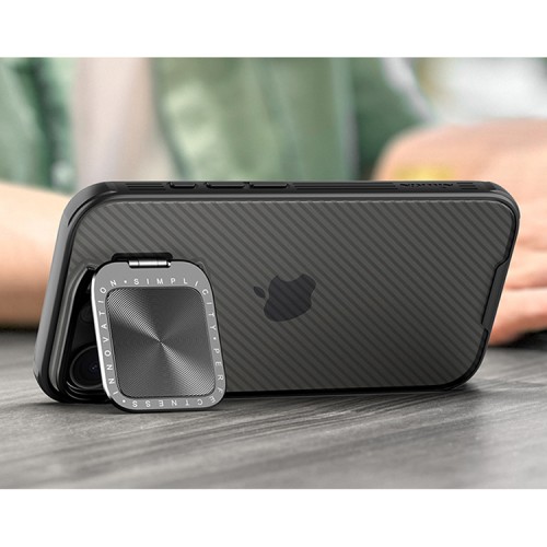 Nillkin для iPhone 16 Pro Max чехол CamShield ProP Transparent Black