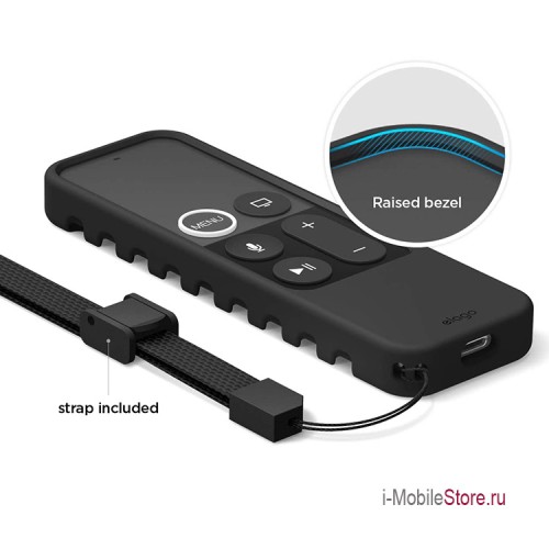 Чехол Elago R3 Protective Case для пульта Apple TV (по 2020 г.), черный