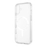 Uniq для iPhone 16 Plus чехол Clario Clear (MagSafe)